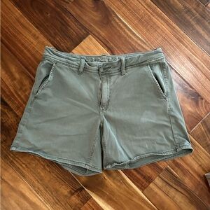 American Eagle Outfitters Olive Green Women Shorts